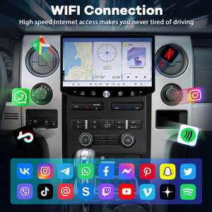 Autoradio con Schermo da 11,5 Pollici, Snapdragon 665, Lettore DVD, 4+64G, GPS, DSP, WiFi 5G <span class=keywords><strong>per</strong></span> Ford F-150 2009-2012 Entry End - Product Image 4