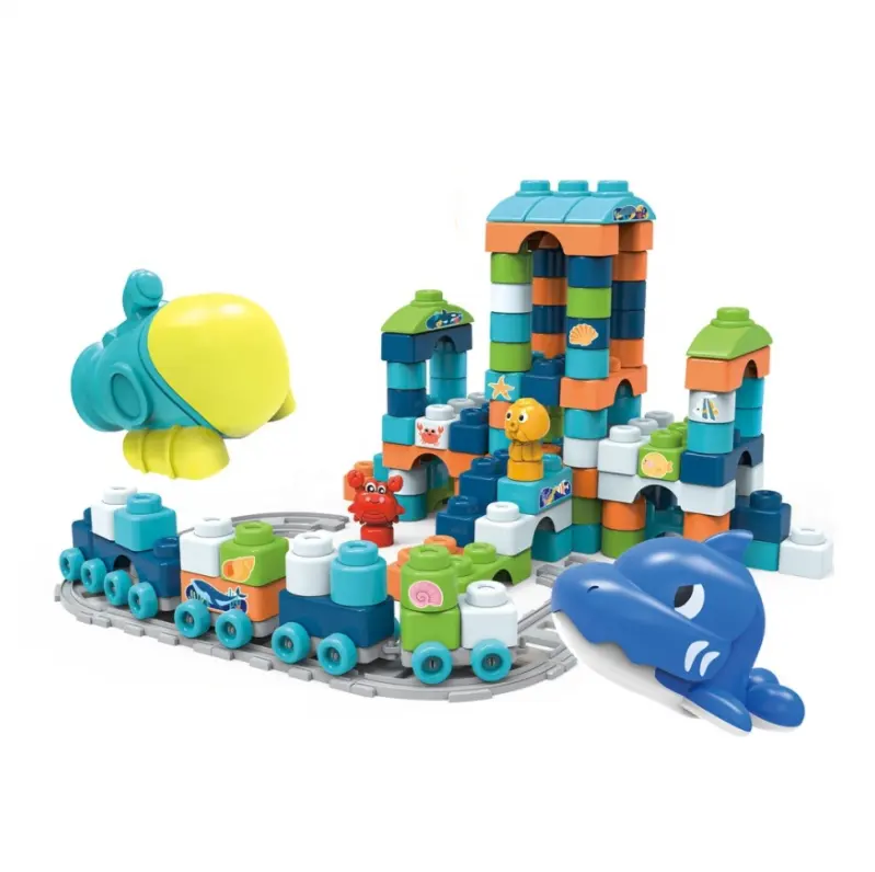 89pcs Plastic Building Block Set Expression Puzzle Game for Kids