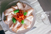 QUALITÉ SUPÉRIEURE MADE in ITALY Poitrine de dinde Viande cuite pour l'exportation 3 kg GVERDI Selection Made Italy Viande cuite Dinde Bre