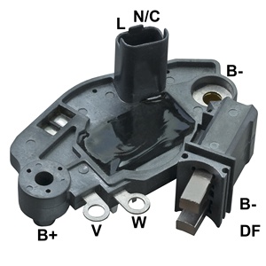 Régulateur de tension pour alternateur, régulateur de voltaje, GA504, 2541952, YM 1620; Magneti Marelli: RT510162; Cargo:235819 - Product Image 2