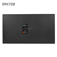 Gooermi SRX728 Haut-parleur passif à 2 canaux de 18 pouces 8 ohms AC avec enceinte en métal néodyme - Utilisation professionnelle sur scène PA/FOH Durable