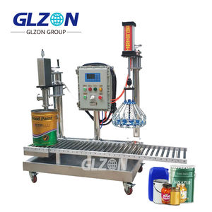 Máquina <span class=keywords><strong>de</strong></span> llenado <span class=keywords><strong>de</strong></span> cubos semiautomática 25L para Resina, pegamento, pintura y revestimiento con tapa <span class=keywords><strong>de</strong></span> <span class=keywords><strong>corona</strong></span> - Product Image 1