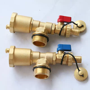 Collecteur de chauffage radiant au sol en cuivre moderne de haute qualité avec vanne d'évacuation automatique pour usage extérieur en hôtel, garantie 5 ans - Product Image 2