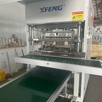 Eenstaps Vacuümvormmachine Voor Wegwerpbare Verse Voedselbakken Fruitdozen Lunchboxen En Containerproductieapparatuur