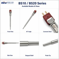 Ceramic Protection Tube C Type Thermocouple 0-1900°C