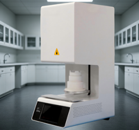 Horno Dental de Sobremesa de Alta Temperatura 1700C con Control PID Programable para Laboratorio y Clínica Dental