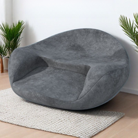 FLOWA Ergonomisches Meditationskissen für Achtsamkeitspraxis, Memory-Schaum, Komfortable Unterstützung, Pilates Yoga Weiches Rückenlehnenkissen