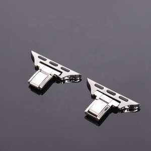 Wholesale Stainless Steel Watch Link Connector Italian Charms <b>Bracelet</b> Adjustable <b>Silver</b> Italian Charm Watch Connector - Product Image 5