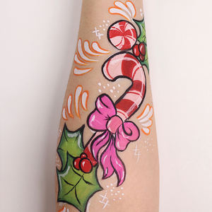 GP ชุดสีทาร่างกายสำหรับใบหน้า6สีประกายแวววาวสำหรับวันฮาโลวีนคริสต์มาสสำหรับเด็ก - Product Image 1