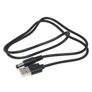 24V DC 5.5มม. 5.5x2.1มม. 2.5มม. ตัวผู้สายชาร์จ USB มุมขวา5.5x2.5มม. DC5521ขั้วต่อ USB - Product Image 4