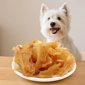 Friandises biologiques premium à haute teneur en protéines de poulet séché, spécialités de volaille pour chiens et chats, sans danger pour l'alimentation - Product Image 6