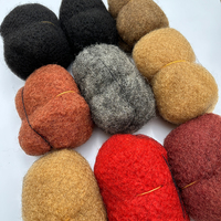 AFROLOCS Cheveux Afro Crépus Bouclés Naturels en Gros, Cheveux Humains Remy en Vrac pour Tressage, Peut Être Décoloré en Blond