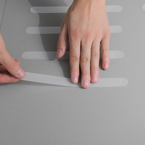 <b>PVC</b> Bathtub Anti-Slip <b>Strips</b> 5 Packs White Rectangle Waterproof Bathroom Safety Flooring - Product Image 3