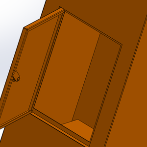 corten steel mailbox