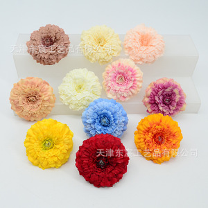 Flores de Crisantemo Artificiales Dongchen Crafts, 10 cm, Flores de Seda para Decoración de Bodas, Accesorios para Manualidades y Decoración del Hogar - Product Image 4