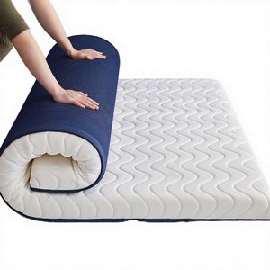 Matelas à ressorts ensachés en mousse à mémoire de forme de marque privée, qualité hôtelière, économique, format Queen, doux, confortable et luxueux, livré en emballage plat. - Product Image 1