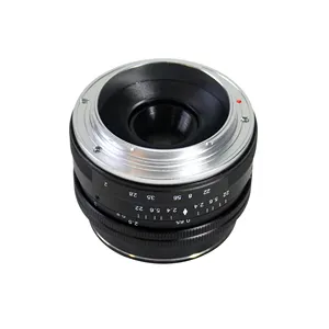 Obiettivo verticale F1.7 da 30mm obiettivo per fotocamera a fuoco fisso micro obiettivo manuale per Nikon Sony e Olympus