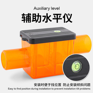 Vanne de vidange pour climatisation centrale PFT PC-25, 4,5 po x 2,4 po, avec filtre à eau anti-corrosion et clapet anti-retour - Product Image 4