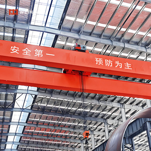 رافعة جسرية من نوع QDXX على شكل صندوق ، 10t و 30t و 40 طن ، شعاع مزدوج ، مع سرعة تحويل التردد - Product Image 6