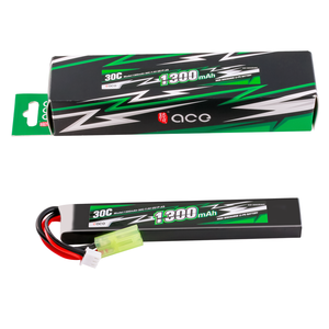 Batterie LiPo Gens ACE Water BB Gun Private Mold 2S/3S 7.4V/11.1V 1100-1400mAh 30-40C XT30/SM Plug Connecteur Tamiya Pièces RC - Product Image 3