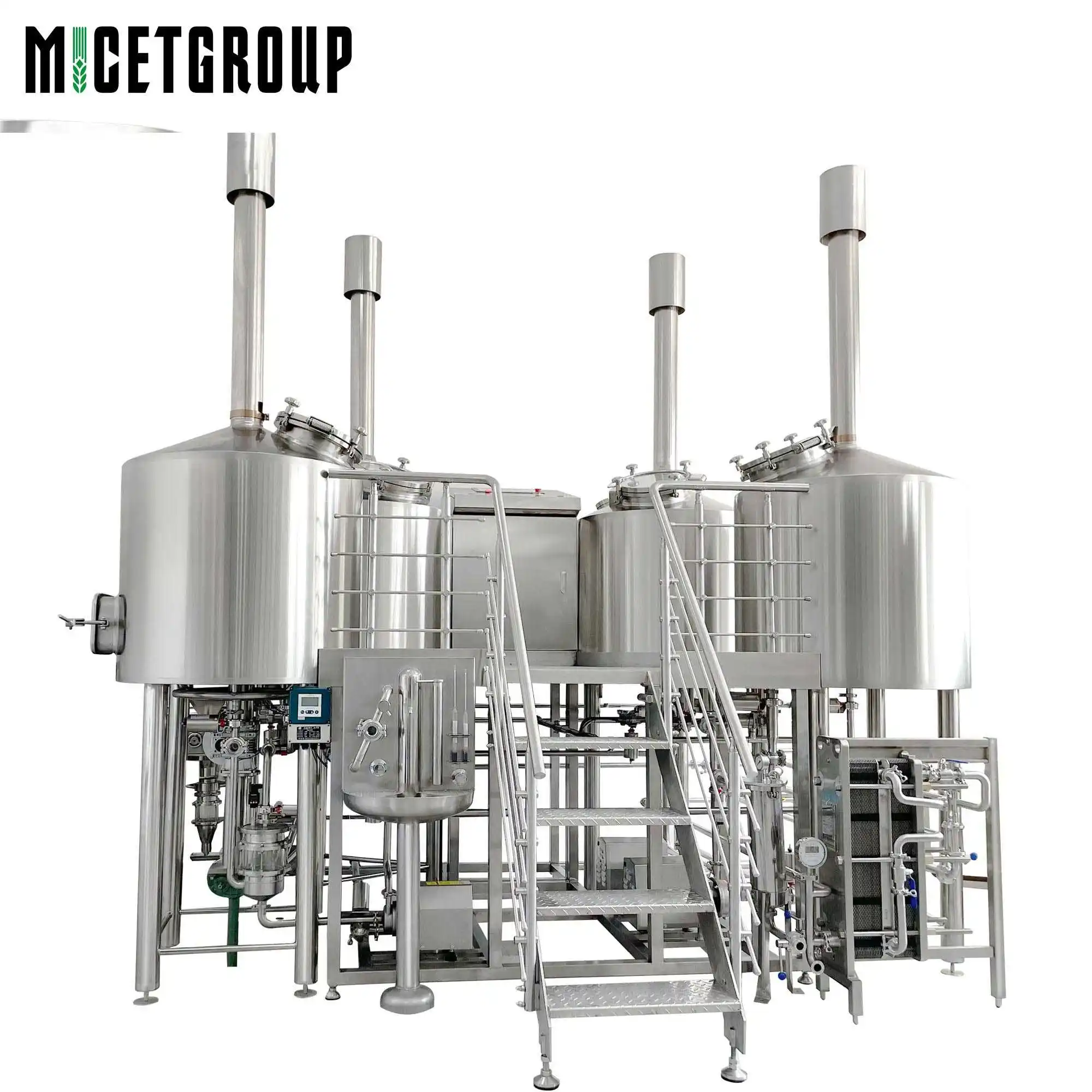 全自動300L展示醸造設備4容器醸造所醸造工場サプライヤービール醸造システム