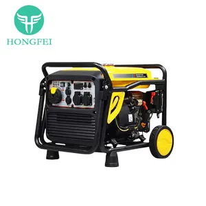 5.5KW Long-Lasting Electromagnetic Open Type Gasoline Engine Generator Set Price