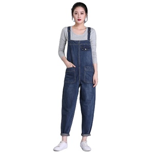 Pantalones <span class=keywords><strong>Vaqueros</strong></span> de Talla Grande 8XL <span class=keywords><strong>para</strong></span> Mujer Embarazada, Pantalones de Maternidad, Overoles, Jeans con <span class=keywords><strong>Tirantes</strong></span> <span class=keywords><strong>para</strong></span> Chicas, Jeans Casuales Holgados, Mono <span class=keywords><strong>para</strong></span> Damas - Product Image 1