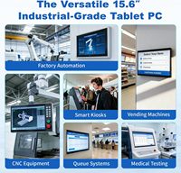 Ce PC industriel tout-en-un de 15,6 pouces est équipé du Wi-Fi 5 pour une réception de signal améliorée, Bluetooth 4.2, Android 12