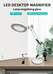 Kính Lúp Kèm Đèn Led 3X/5X/8X/10X/15X/20X Đèn Kính Lúp LED Rảnh Tay Có Đèn - Product Image 2