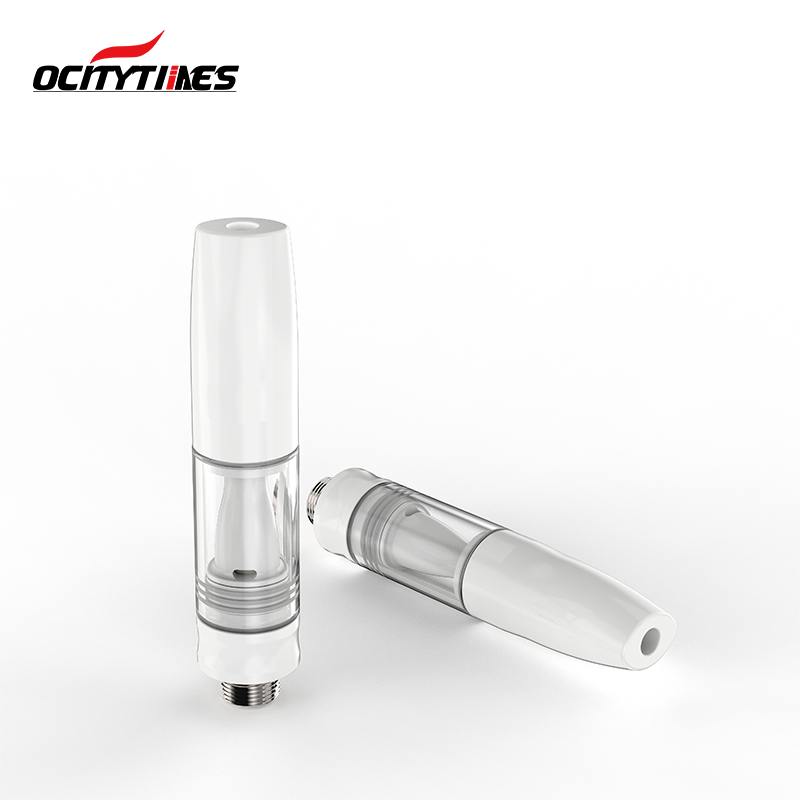 Картридж для вейпа 2021 Ocitytimes, полностью керамический 0,8 мл, оптовая продажа, атомайзер cbd