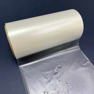En stock caliente impermeable Frost BOPP película para impresión y embalaje rollos de película térmica de laminación