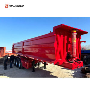 3 4 Essieux U Type Fin Benne Remorque Benne Benne Semi Camion Benne Semi Remorque Guyane ZW <span class=keywords><strong>Groupe</strong></span> - Product Image 1