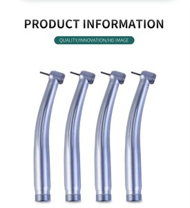 Pieza de mano quirúrgica profesional de alta velocidad con fibra óptica LED y escape trasero de 45 grados para extracción de dientes mudos impacéticos, CE - Product Image 6