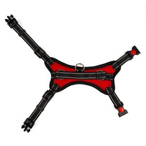 Preço de Fábrica Atacado Arnês Ajustável Personalizado para Animais de Estimação Respirável Grande Sem Puxar para Cães e Gatos Simples 100% Nylon - Product Image 3
