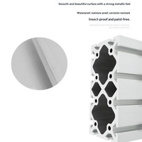 Profilé en aluminium à rainure en T de qualité industrielle norme européenne 80160 pour machine CNC et équipement d'automatisation industrielle