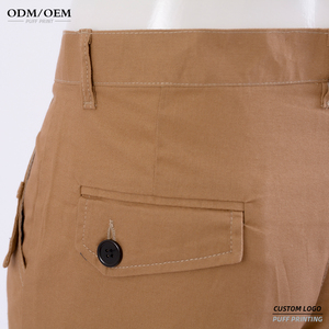 <span class=keywords><strong>Pantalones</strong></span> largos rectos ajustados informales <span class=keywords><strong>para</strong></span> <span class=keywords><strong>hombre</strong></span> Vestido formal <span class=keywords><strong>Pantalones</strong></span> de algodón de ocio Pantalon Cargo Pantalon - Product Image 3