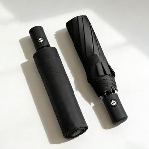 Sombrilla Plegable Automática de 8 Varillas, 190T Pongee, Doble Uso para Sol y Lluvia, Personalizable con Logotipo, Venta al Por Mayor - Product Image 2