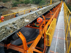 Baja tugas berat melalui rol pertambangan sabuk konveyor Roller <span class=keywords><strong>Idler</strong></span> untuk penanganan kerikil batu bara - Product Image 6