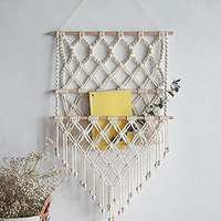 Nouvelle grande tapisserie bohème mariage décor à la maison Boho macramé tissé tenture murale