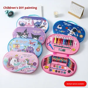 75 Piece Paintbrush Watercolor Pens <strong>Set</strong> Children's Gift Painting Tool Safe Washable Children's <strong>Art</strong> <strong>Set</strong> - Product Image 3