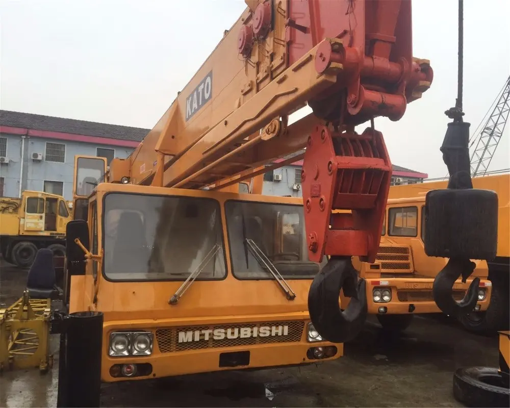 Hot Sale NK450E 45 Ton Mitsubishi Engine Used 25ton 30ton 50ton Kato Mobile CraneでShanghai