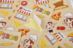 Excellente vente en gros d'étiquette personnalisée brillante impression découpée à l'emporte-pièce Nouveaux services d'impression d'emballages personnalisés Pure-easy Hong Kong Chine - Product Image 4