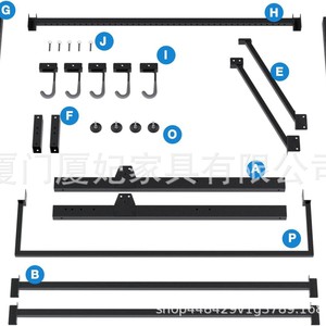 Bicycle Rack Wall <b>Mounted</b> Steel <b>Frame</b> Adjustable Parking Storage Display Stand For Road And Mountain Bikes - Product Image 5