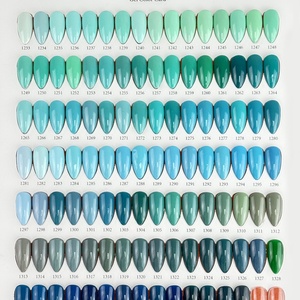 Private Label 300 Color Quality Water Base French Liquid UV Gel <b>Nail</b> Polish <b>Set</b> 15ml Non-Toxic Vegan Matte Finish - Product Image 1