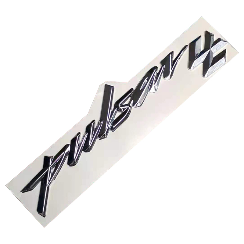 Хромированный значок из АБС-пластика на топливный бак, эмблема, наклейка на мотоцикл, пластиковая эмблема с логотипом pulsar