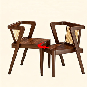 Juego de Mesa de Té de Madera Maciza que Ahorra Espacio con Sillas de Ratán, Mesa de <span class=keywords><strong>Comedor</strong></span> Plegable de 2 Plazas para Balcón Pequeño <span class=keywords><strong>y</strong></span> <span class=keywords><strong>Sala</strong></span> de Estar - Product Image 4