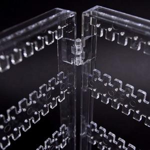 Có Thể Gập Lại Rõ Ràng Trong Suốt Acrylic Trang Sức Tổ Chức Hiển Thị Stand-Lưu Trữ Cao Đứng Hiển Thị Bông Tai, Dây Chuyền - Product Image 4