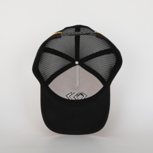 Vente en gros de chapeaux de papa de style sportif à rayures incurvées chapeaux de camionneur haute couronne à la mode maille 3D broderie logo pour un style décontracté - Product Image 6