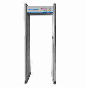 Porta de Segurança com Detecção de Metais Inteligente de Alta Precisão Guangbao, Detecção em 33 Zonas, Tela Touch de 7 Polegadas para Escola, Hospital, Prisão - Product Image 3