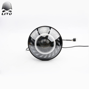 LITU-Conjunto de faros LED de conducción de alta calidad, luces de cabeza con brillo RGB de 60W, haz Alto y Bajo, <span class=keywords><strong>2022</strong></span> - Product Image 4